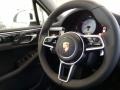 Black 2015 Porsche Macan S Steering Wheel