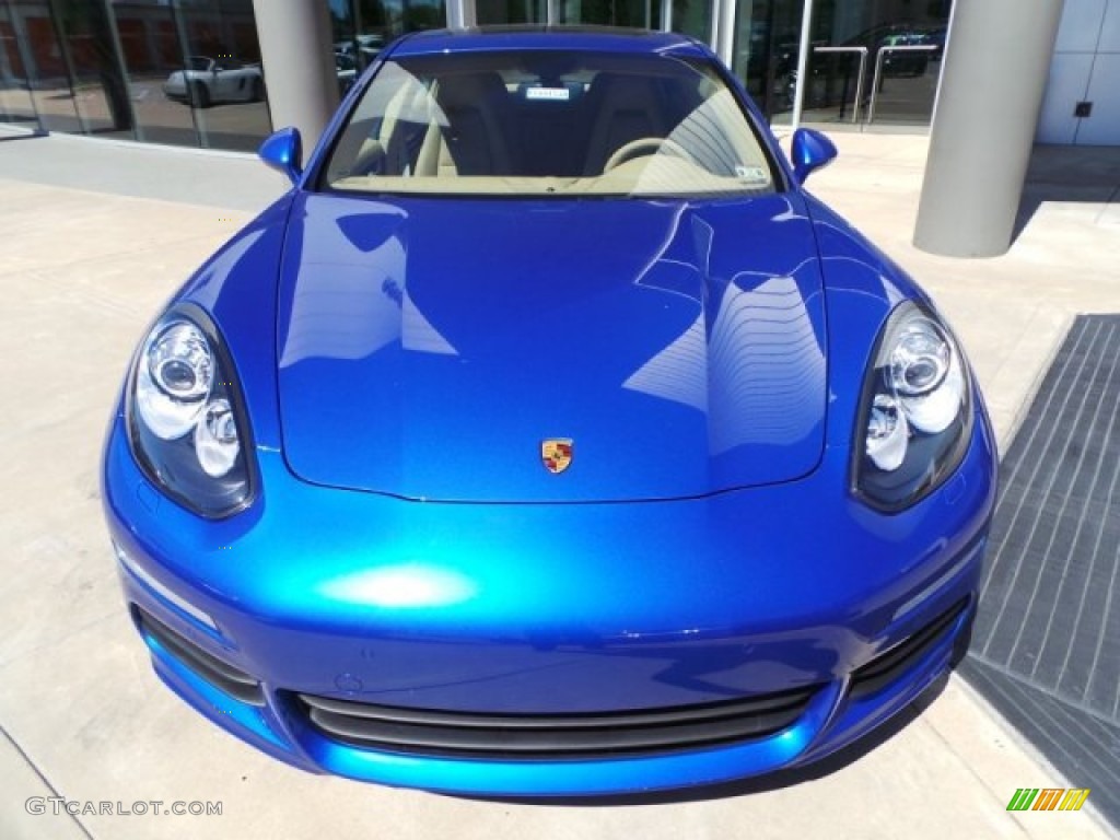 Sapphire Blue Metallic 2015 Porsche Panamera Standard Panamera Model Exterior Photo #98262036
