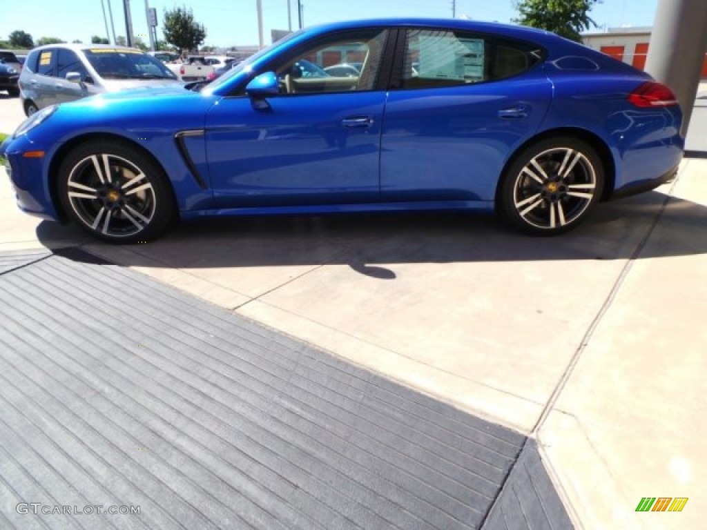 2015 Panamera  - Sapphire Blue Metallic / Luxor Beige photo #4