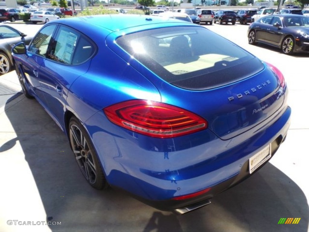 2015 Panamera  - Sapphire Blue Metallic / Luxor Beige photo #5