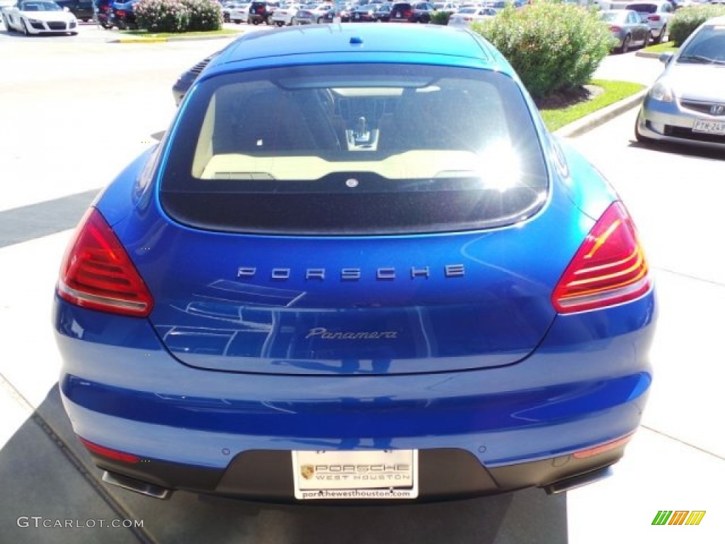 2015 Panamera  - Sapphire Blue Metallic / Luxor Beige photo #6