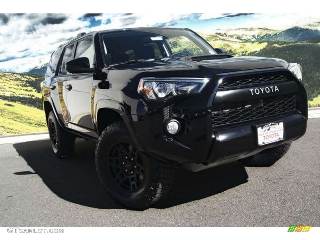 2015 4Runner TRD Pro 4x4 - Attitude Black / Black photo #2