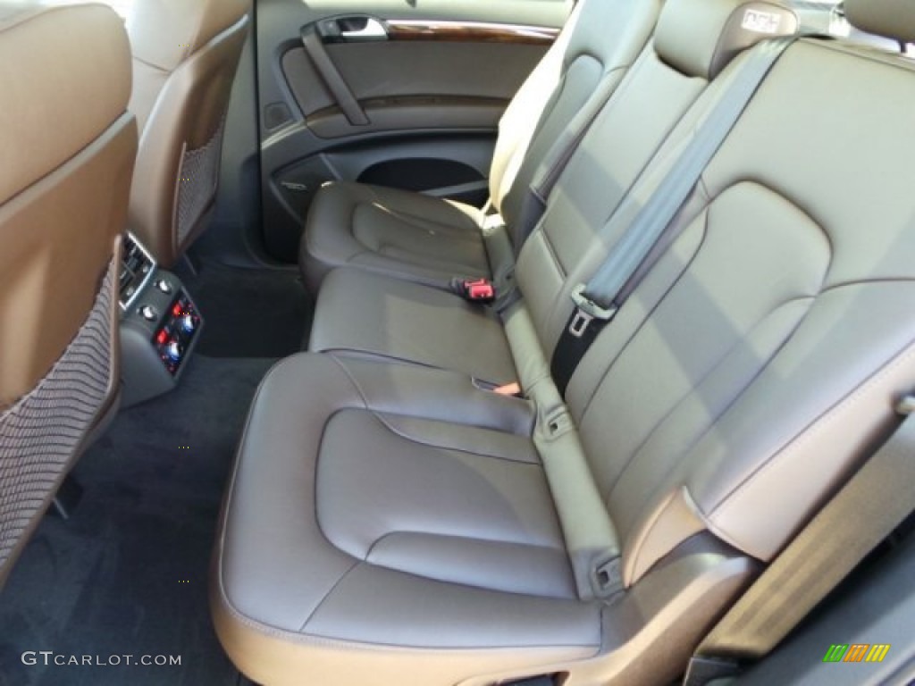 2015 Audi Q7 3.0 Premium Plus quattro Rear Seat Photo #98263600