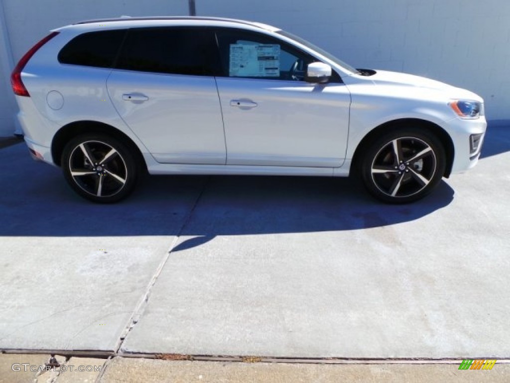 Crystal White Metallic 2015 Volvo XC60 T6 AWD R-Design Exterior Photo #98263775