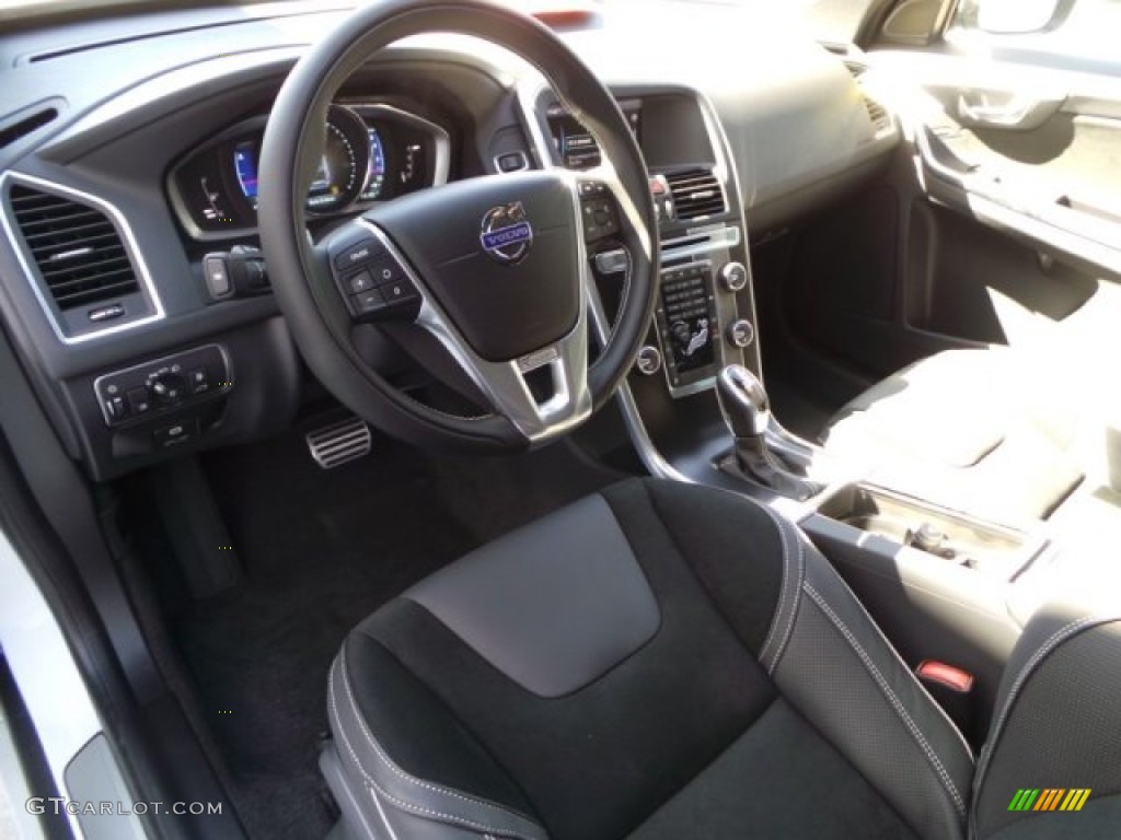 R-Design Off Black Interior 2015 Volvo XC60 T6 AWD R-Design Photo #98263840