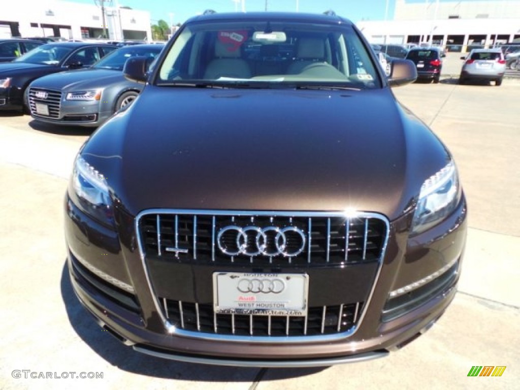 2015 Q7 3.0 Premium Plus quattro - Teak Brown Metallic / Cardamom Beige photo #2