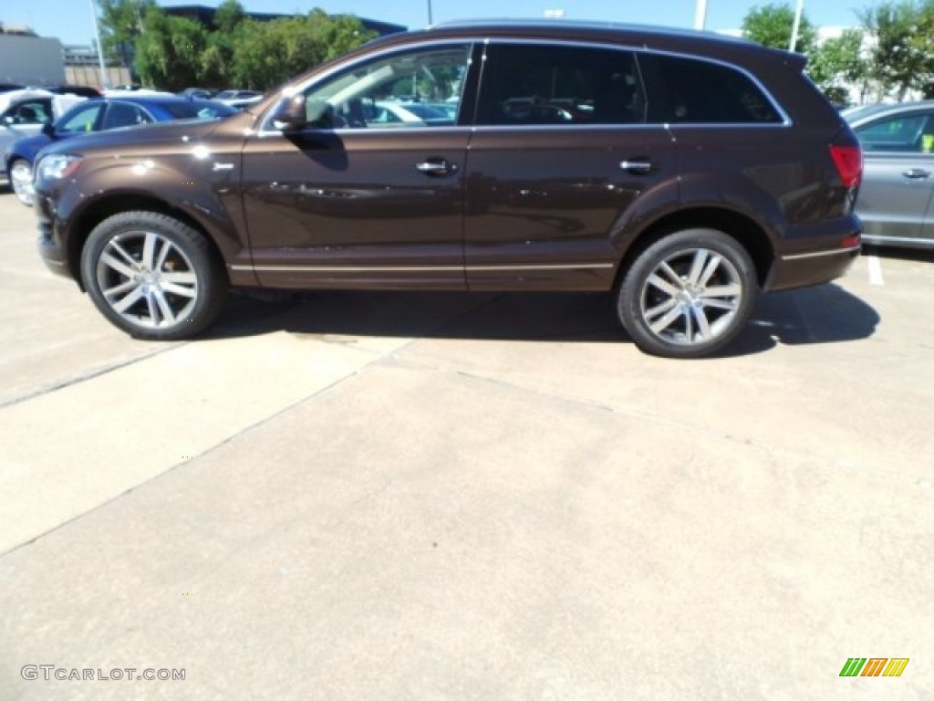 Teak Brown Metallic 2015 Audi Q7 3.0 Premium Plus quattro Exterior Photo #98263991