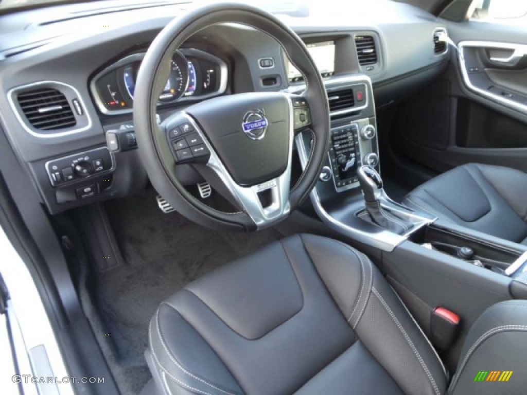 R-Design Off-Black Interior 2015 Volvo S60 T6 AWD R-Design Photo #98264648
