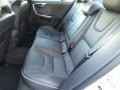 2015 Volvo S60 R-Design Off-Black Interior Rear Seat Photo