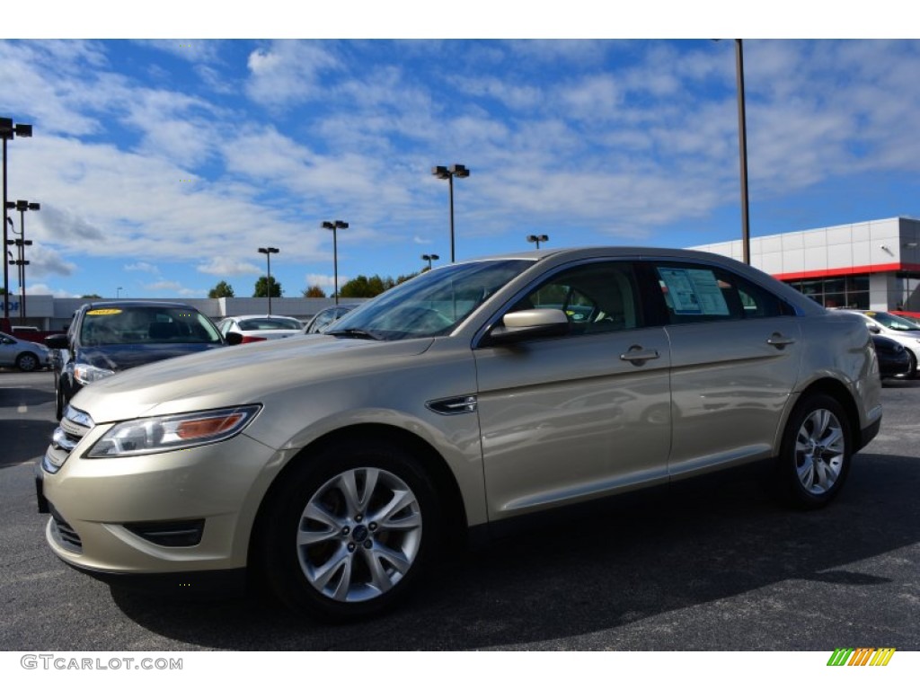 Gold Leaf Metallic 2010 Ford Taurus SEL AWD Exterior Photo #98265992