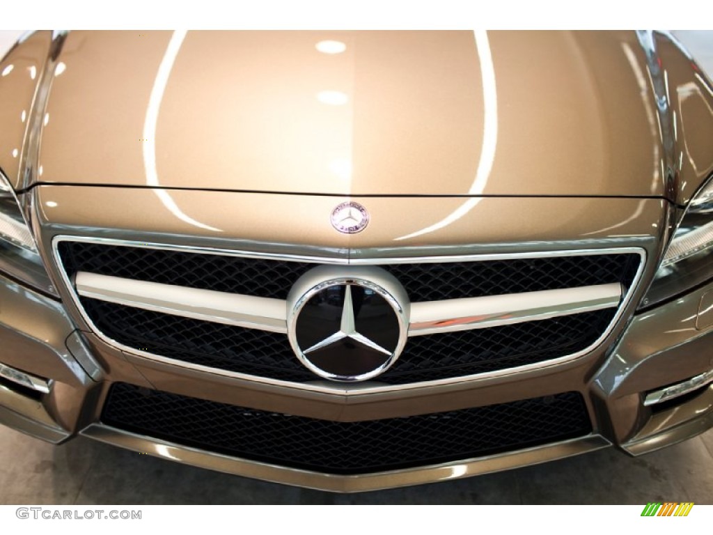 2013 CLS 550 4Matic Coupe - Indium Grey Metallic / Almond/Mocha photo #11