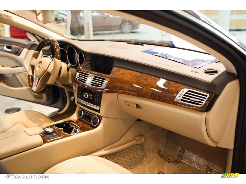 2013 CLS 550 4Matic Coupe - Indium Grey Metallic / Almond/Mocha photo #20