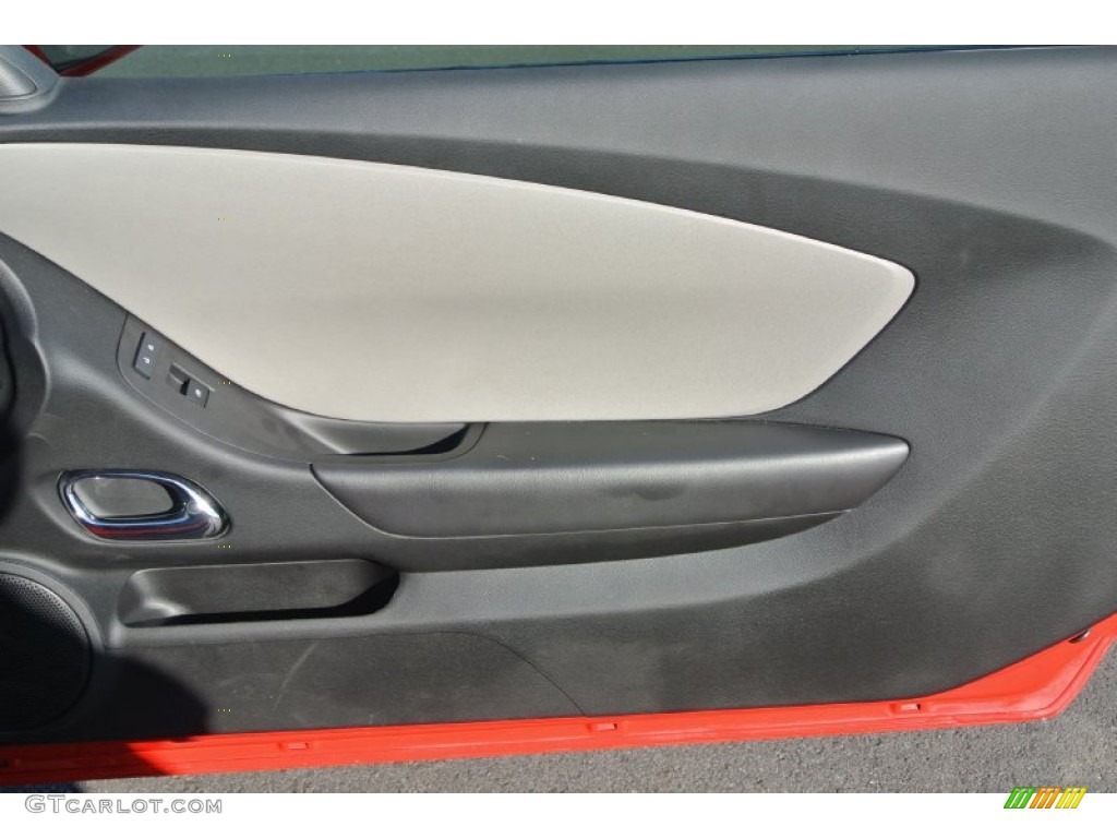 2014 Camaro LS Coupe - Red Hot / Black photo #23