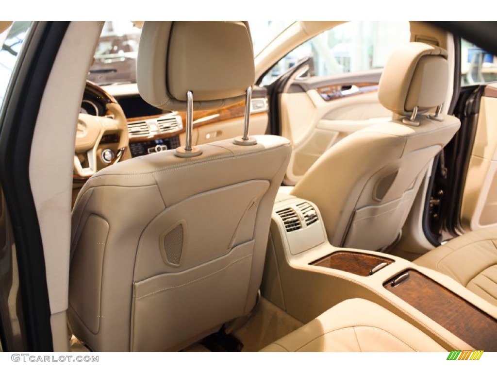 2013 CLS 550 4Matic Coupe - Indium Grey Metallic / Almond/Mocha photo #37