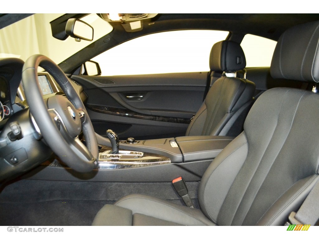 2014 BMW 6 Series 640i Coupe Front Seat Photo #98267609