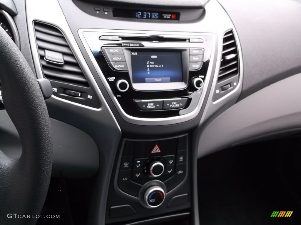 2015 Elantra SE Sedan - Shimmering Air Silver / Gray photo #11