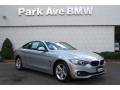 Glacier Silver Metallic - 4 Series 428i xDrive Coupe Photo No. 1