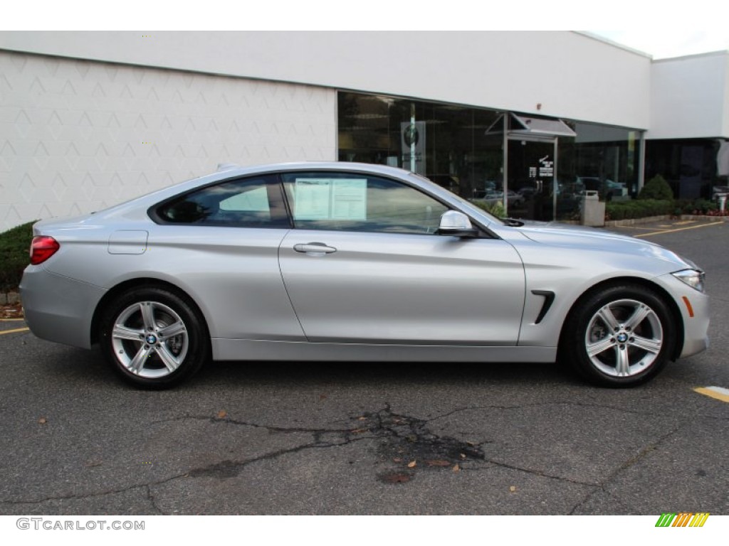 Glacier Silver Metallic 2014 BMW 4 Series 428i xDrive Coupe Exterior Photo #98268188