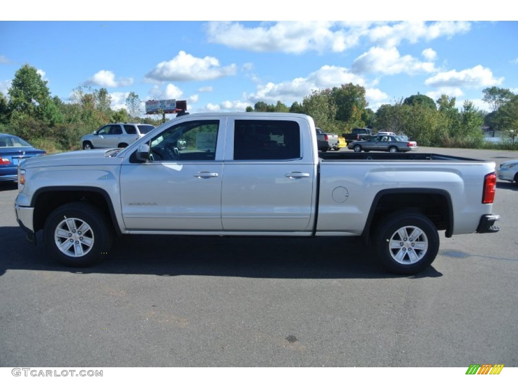 Quicksilver Metallic 2015 GMC Sierra 1500 SLE Crew Cab Exterior Photo #98268788