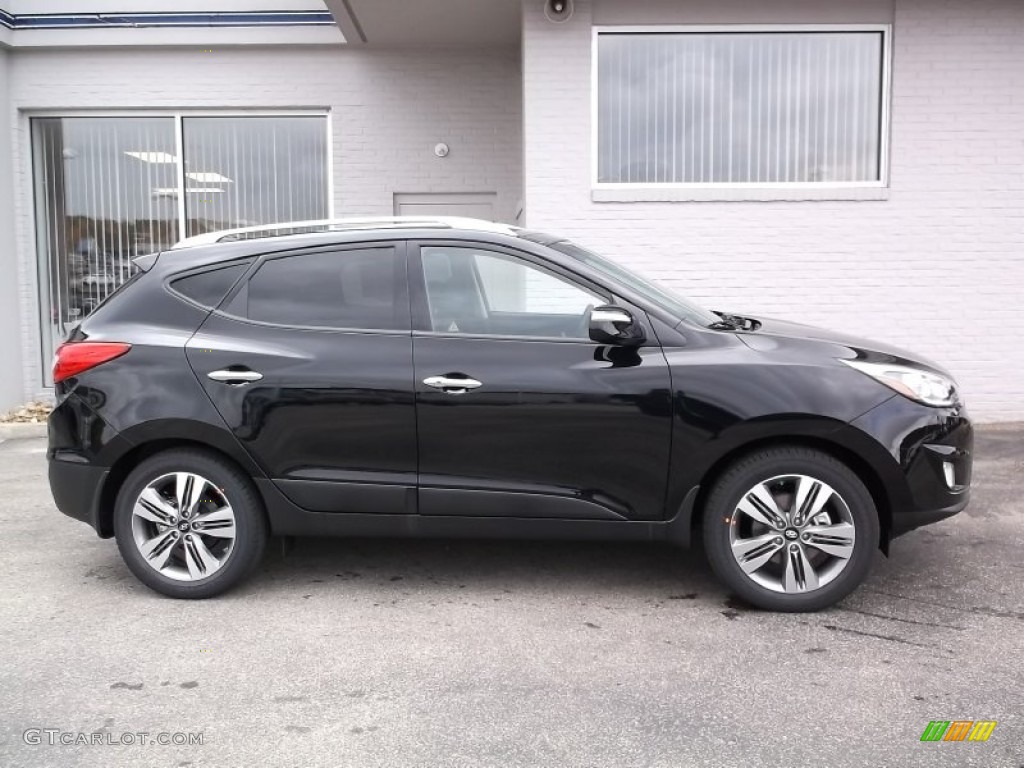 2015 Tucson Limited AWD - Ash Black / Black photo #2