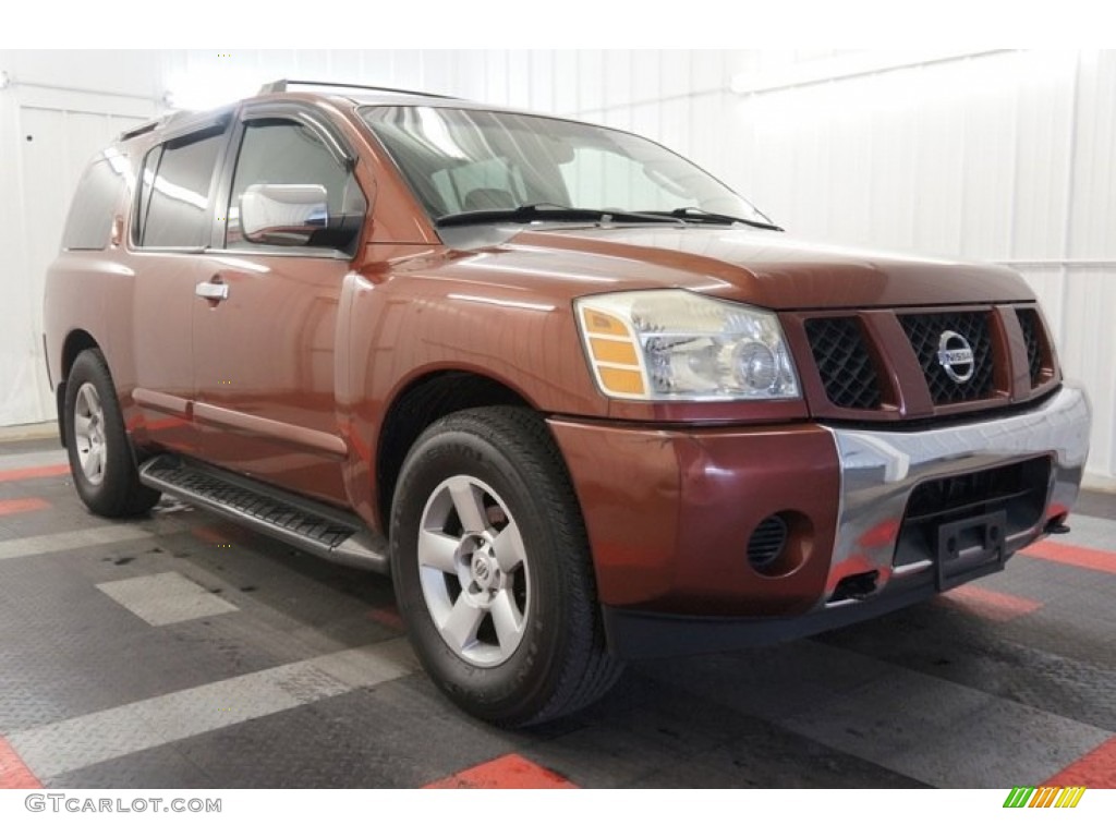 Sedona Metallic 2004 Nissan Armada SE 4x4 Exterior Photo #98270729