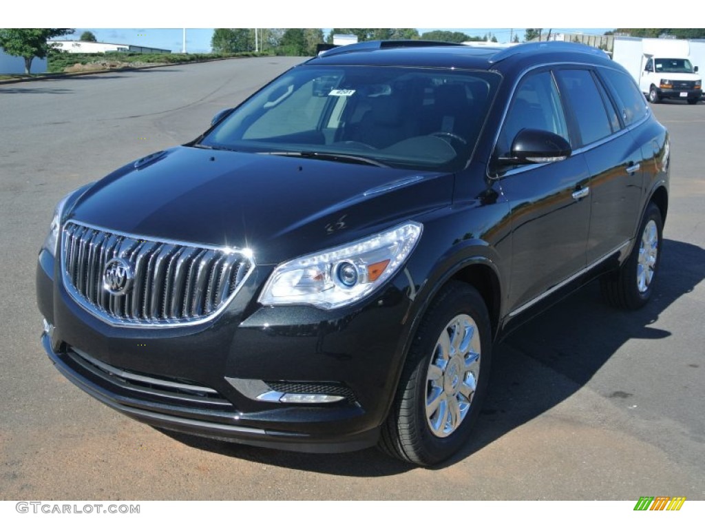 2015 Enclave Premium - Carbon Black Metallic / Ebony/Ebony photo #2