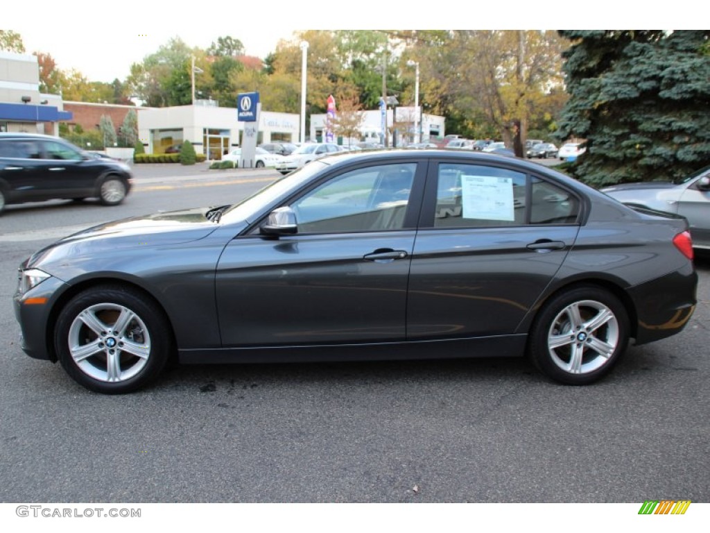 2014 3 Series 328i xDrive Sedan - Mineral Grey Metallic / Black photo #5