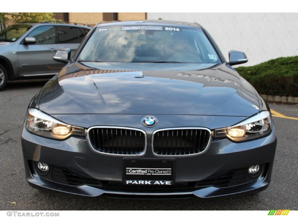 2014 3 Series 328i xDrive Sedan - Mineral Grey Metallic / Black photo #7