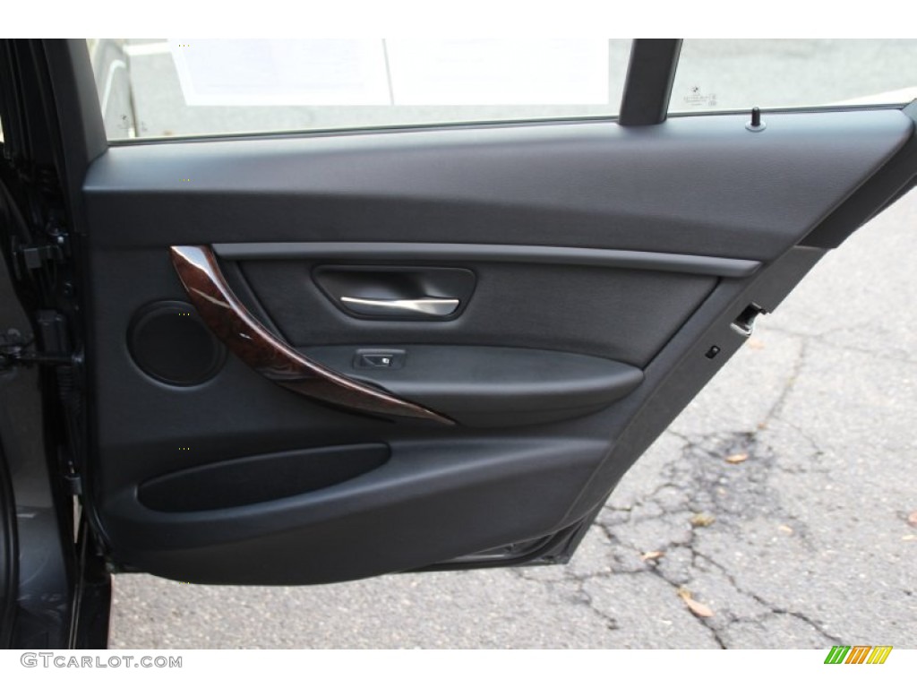 2014 3 Series 328i xDrive Sedan - Mineral Grey Metallic / Black photo #24