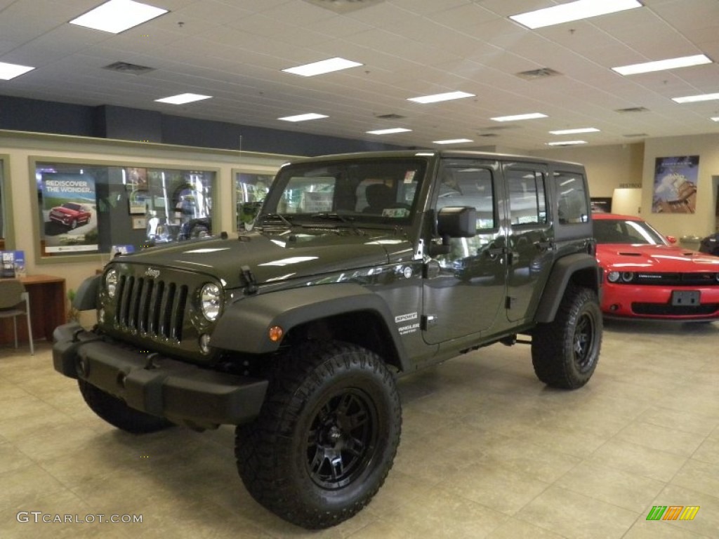 2015 Tank Jeep Wrangler Unlimited Sport 4x4 98247883 Photo 6