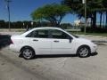 2001 Cloud 9 White Ford Focus SE Sedan  photo #4