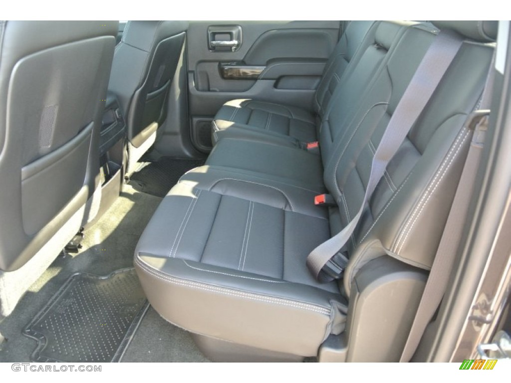 2015 GMC Sierra 1500 Denali Crew Cab 4x4 Rear Seat Photo #98273828