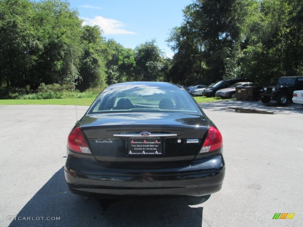 2003 Taurus SEL - Black / Dark Charcoal photo #4