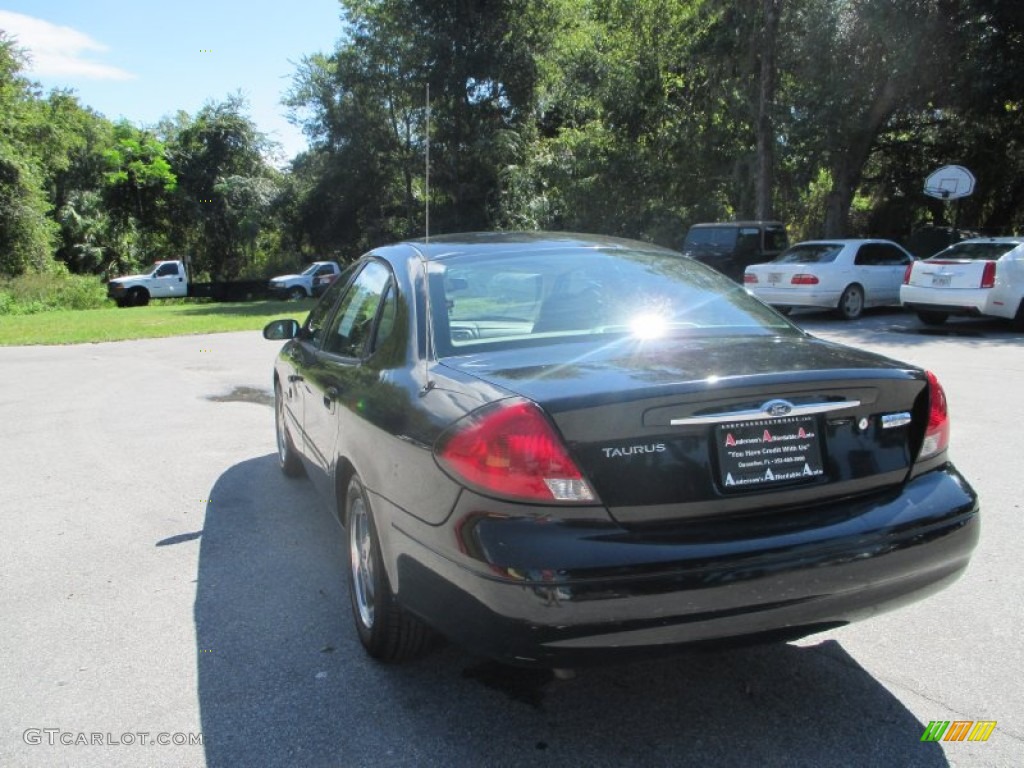 2003 Taurus SEL - Black / Dark Charcoal photo #5