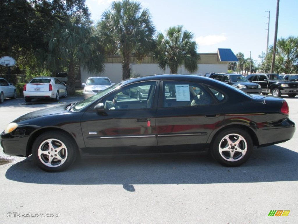 2003 Taurus SEL - Black / Dark Charcoal photo #6