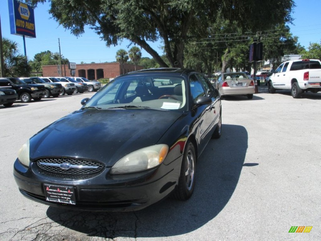 2003 Taurus SEL - Black / Dark Charcoal photo #7