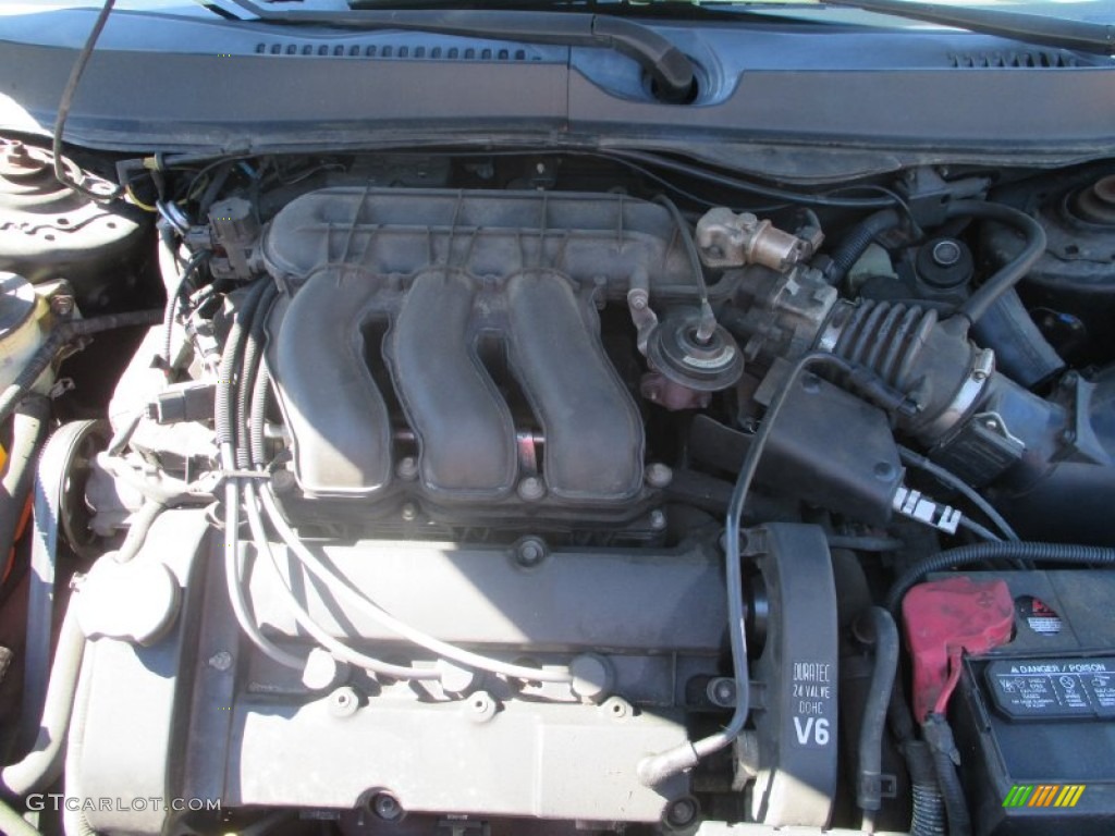 2003 Taurus SEL - Black / Dark Charcoal photo #17