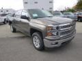 2014 Brownstone Metallic Chevrolet Silverado 1500 LT Crew Cab 4x4  photo #4