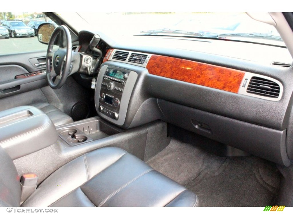 2009 Yukon SLT 4x4 - Steel Gray Metallic / Ebony photo #26