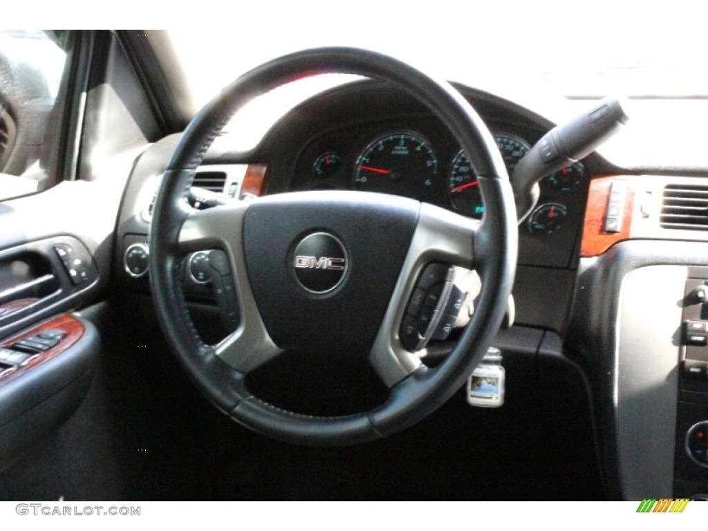 2009 Yukon SLT 4x4 - Steel Gray Metallic / Ebony photo #32