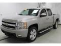 2007 Silver Birch Metallic Chevrolet Silverado 1500 LTZ Crew Cab 4x4  photo #5