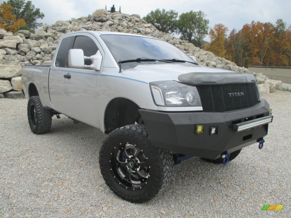 Radiant Silver Nissan Titan