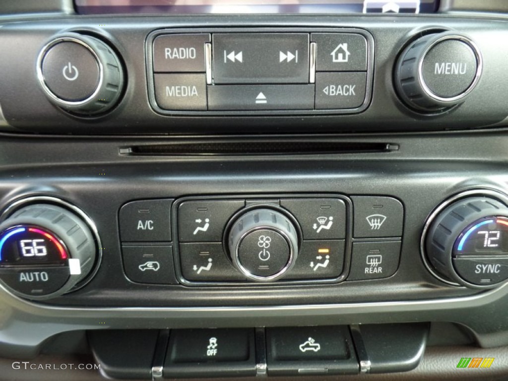 2015 Chevrolet Silverado 2500HD LT Crew Cab 4x4 Controls Photo #98278454
