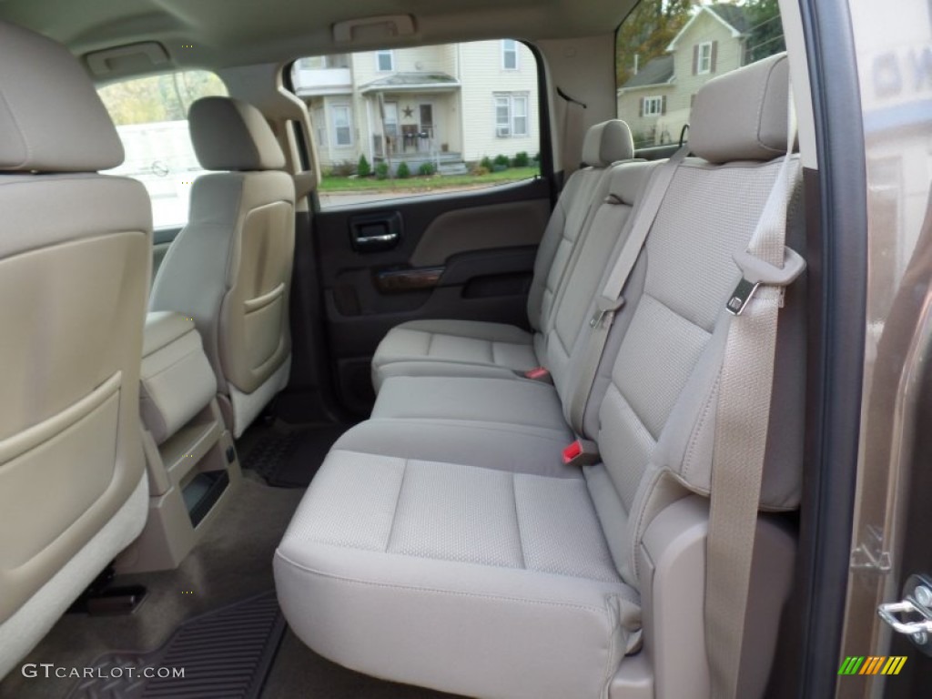 Cocoa/Dune Interior 2015 Chevrolet Silverado 2500HD LT Crew Cab 4x4 Photo #98278691