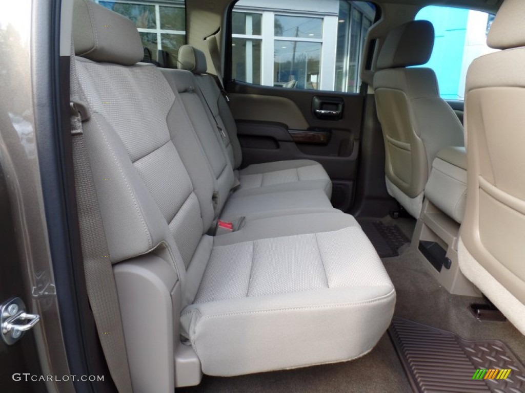 2015 Chevrolet Silverado 2500HD LT Crew Cab 4x4 Rear Seat Photo #98278850
