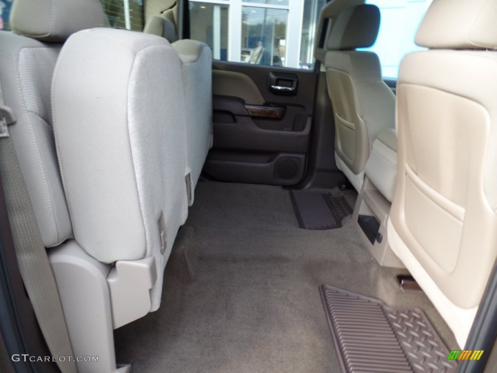 2015 Chevrolet Silverado 2500HD LT Crew Cab 4x4 Rear Seat Photo #98278925