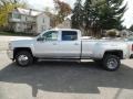 Silver Ice Metallic - Silverado 3500HD LTZ Crew Cab Dual Rear Wheel 4x4 Photo No. 5
