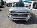 Silver Ice Metallic - Silverado 3500HD LTZ Crew Cab Dual Rear Wheel 4x4 Photo No. 7