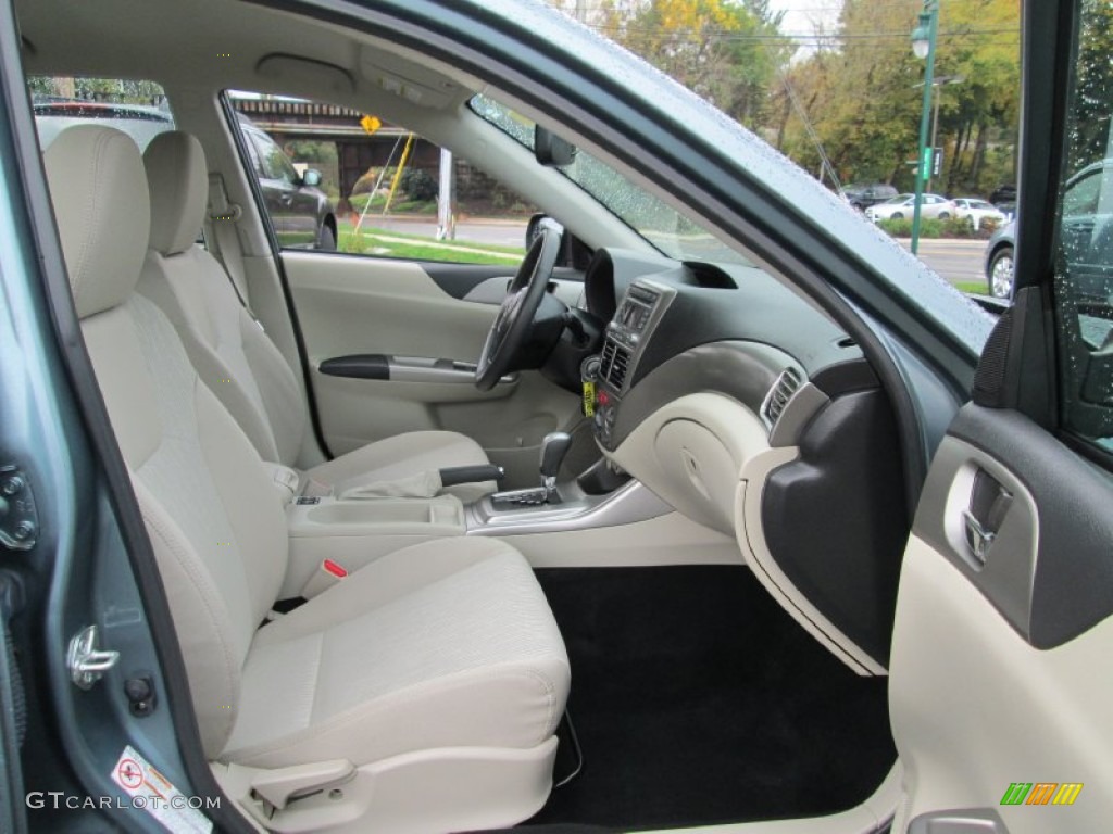 2010 Impreza Outback Sport Wagon - Sage Green Metallic / Ivory photo #17