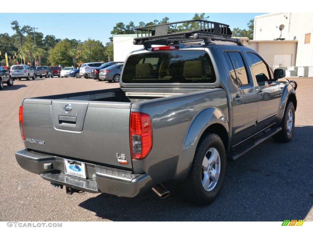 2006 Frontier LE Crew Cab - Granite Metallic / Steel photo #3